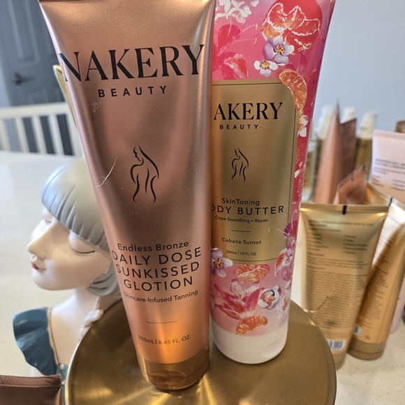 Nakery Beauty Bronzing Bundle (3 Items) – 2 New Sealed + 1 Lightly Used | $19 - Picture 2 of 12